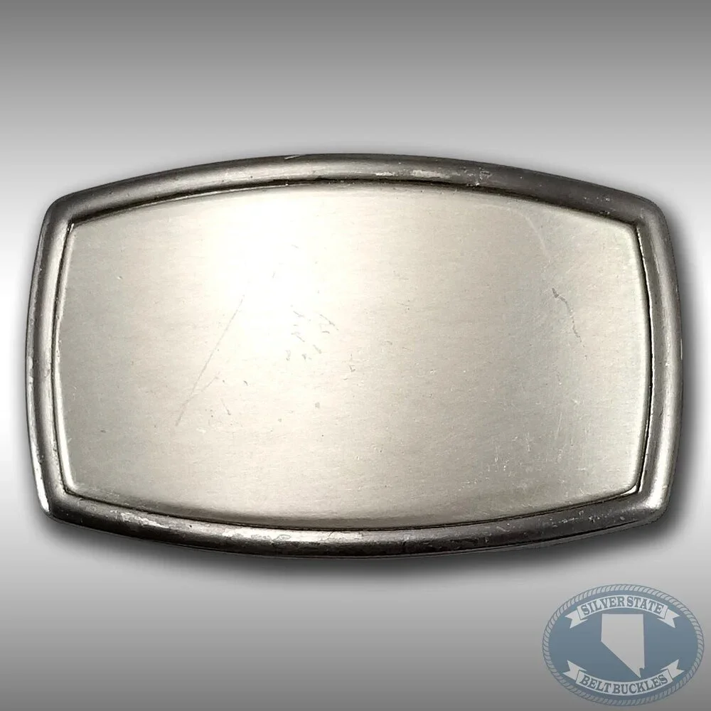 Vintage Belt Buckle Solid Brushed And Polished Stainless Steel‎ Modern Design